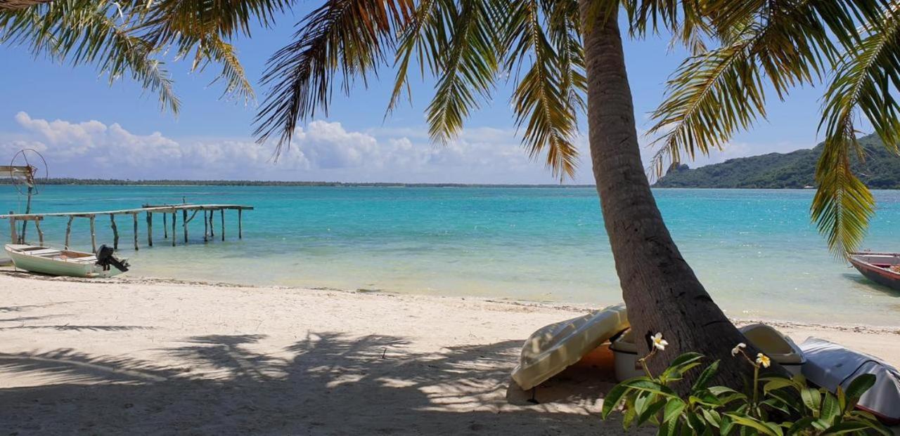 Poemanahere Island Camping A Maupiti Te-Fare-Arii 외부 사진